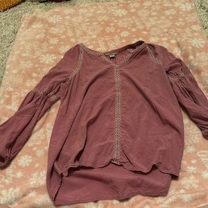 Bass blouse- long sleeve